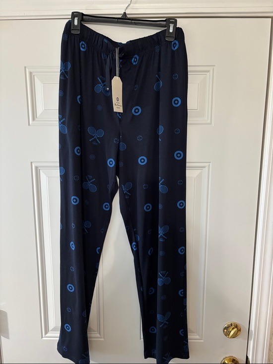 Ben Sherman Other - Ben Sherman Navy Blue Tennis Motif Lounge Pants